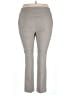 Nic + Zoe Solid Gray Active Pants Size 16 - photo 2