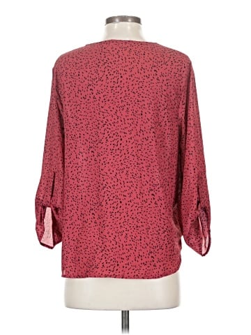 All in Favor 3/4 Sleeve Blouse (view 2)