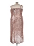 City Chic Metallic Silver Cocktail Dress Size 24 Plus (XXL) - photo 2