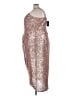 City Chic Metallic Silver Cocktail Dress Size 24 Plus (XXL) - photo 5