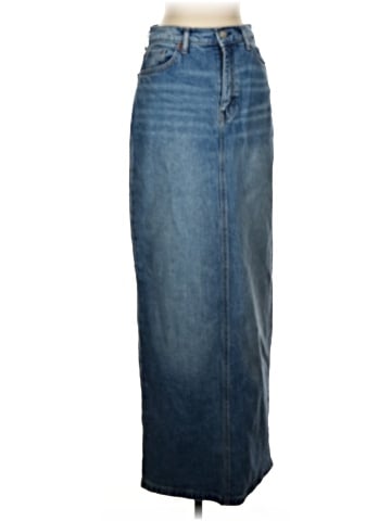 Reformation Jeans Denim Skirt - front