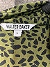 Walter Baker 100% Polyester Animal Print Green Long Sleeve Blouse Size L - photo 7