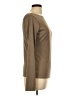 Just Fab Brown Long Sleeve Top Size L - photo 4