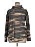 Lularoe Camo Brown Turtleneck Sweater Size XL - photo 1