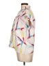 Unbranded Print Ivory Short Sleeve Blouse Size L (estimated) - photo 5