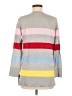 Metric Stripes Gray Pullover Sweater Size M - photo 2