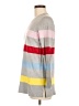 Metric Stripes Gray Pullover Sweater Size M - photo 5