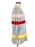 Metric Stripes Gray Pullover Sweater Size M - photo 4