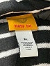 Ruby Rd. Stripes Silver Turtleneck Sweater Size XL - photo 7