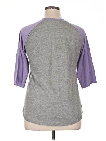 Danskin Now 3/4 Sleeve T-Shirt (view 2)