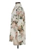 Express Floral Ivory Long Sleeve Blouse Size XS - photo 5