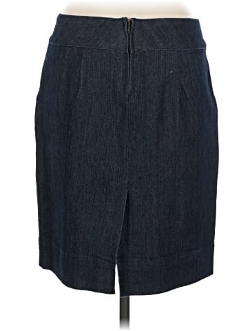 Boston Proper Denim Skirt (view 2)