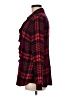 CAbi 100% Rayon Plaid Red Long Sleeve Button-Down Shirt Size M - photo 5
