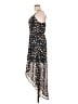 Lily Rose 100% Polyester Floral Black Cocktail Dress Size L - photo 5