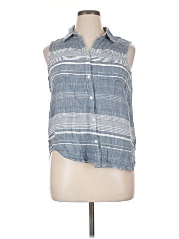DASH Sleeveless Button-Down Shirt (view 1)