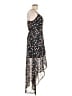 Lily Rose 100% Polyester Floral Black Cocktail Dress Size L - photo 4