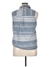 DASH 100% Cotton Blue Sleeveless Button-Down Shirt Size XL - photo 2