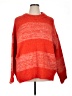 ASOS Design Color Block Red Pullover Sweater Size XL (estimated) - photo 1
