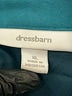 DressBarn 100% Polyester Teal Long Sleeve Blouse Size XL - photo 7