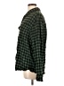 George Checkered-gingham Green Long Sleeve Button-Down Shirt Size L - photo 5