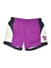 Under Armour 100% Polyester Color Block Purple Athletic Shorts Size L - photo 1