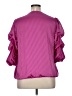 Vince Camuto 100% Polyester Pink Short Sleeve Blouse Size XL - photo 2