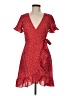 Assorted Brands Polka Dots Red Casual Dress Size 6 - photo 1