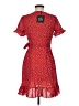Assorted Brands Polka Dots Red Casual Dress Size 6 - photo 2