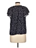 Gap 100% Viscose Black Short Sleeve Blouse Size L - photo 2