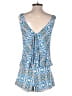 Plenty By Tracy Reese 100% Rayon Paisley Blue Romper Size XS - photo 2