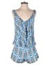Plenty By Tracy Reese 100% Rayon Paisley Blue Romper Size XS - photo 1