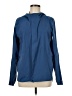 Asics 100% Polyester Blue Windbreaker Size M - photo 1