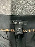 White House Black Market Color Block Black Active Pants Size 4R - photo 7
