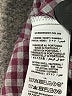 Bonpoint 100% Cotton Houndstooth Brown Long Sleeve Button-Down Shirt Size 10 - photo 4