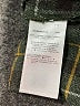 Bonpoint 100% Cotton Plaid Green Long Sleeve Button-Down Shirt Size 10 - photo 4
