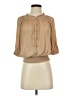 Ramy Brook 100% Polyester Tan 3/4 Sleeve Blouse Size XS - photo 1