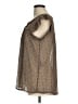 Unbranded Brown Short Sleeve Blouse Size M (estimated) - photo 5