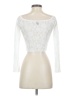Shein Ivory 3/4 Sleeve Top Size 4 - photo 2
