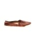 FRYE 100% Leather Solid Brown Flats Size 8 1/2 - photo 1