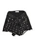 Lavish 100% Cotton Polka Dots Black Shorts Size S - photo 1