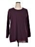 Soft Surroundings Solid Burgundy 3/4 Sleeve Top Size 1X - photo 1