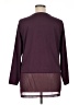 Soft Surroundings Solid Burgundy 3/4 Sleeve Top Size 1X - photo 2