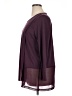 Soft Surroundings Solid Burgundy 3/4 Sleeve Top Size 1X - photo 5