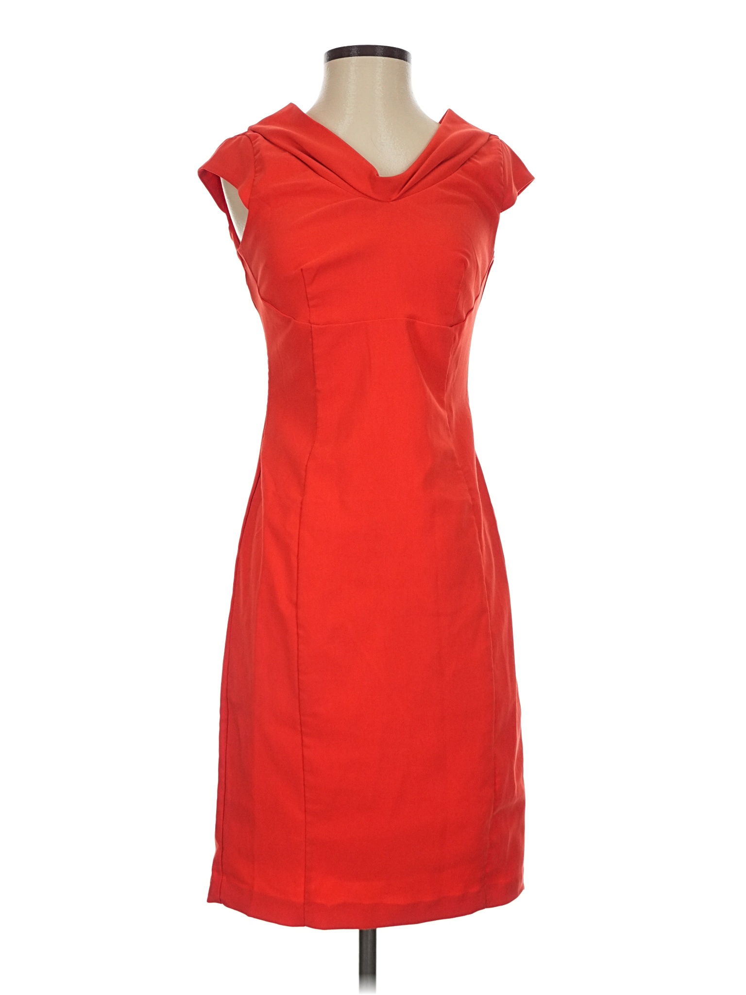 loose fitting red dress LaDivine OC021 Long Formal Prom Fitted Evening Dress