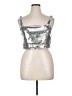 ASOS Silver Sleeveless Top Size 14 - photo 1