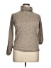 Zara Animal Print Tan Turtleneck Sweater Size XL - photo 1