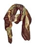 Assorted Brands Burgundy Tan Scarf One size - photo 1