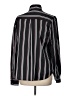 Laundry by Shelli Segal Stripes Black Long Sleeve Blouse Size L - photo 2