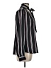 Laundry by Shelli Segal Stripes Black Long Sleeve Blouse Size L - photo 4