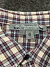 Bonpoint 100% Cotton Checkered-gingham Tan Long Sleeve Button-Down Shirt Size 6 - photo 3
